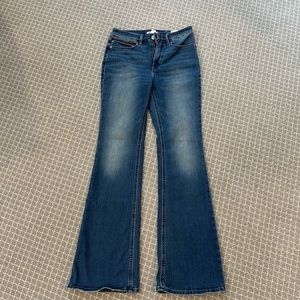 Athleta sculpt flare leg jeans